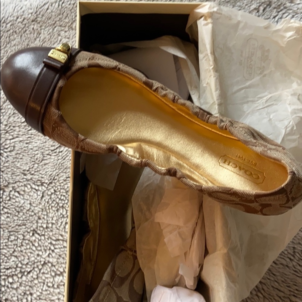 Coach shoes- wore once
